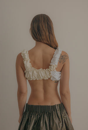 Emma Jing's Bubble Bra - Creme