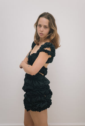 Emma Jing's Bubble Dress - Black