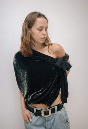 Emma Jing's Claud Top - Velvet