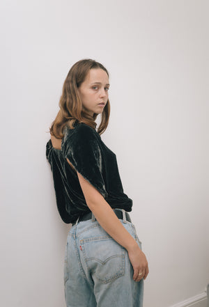 Emma Jing's Claud Top - Velvet