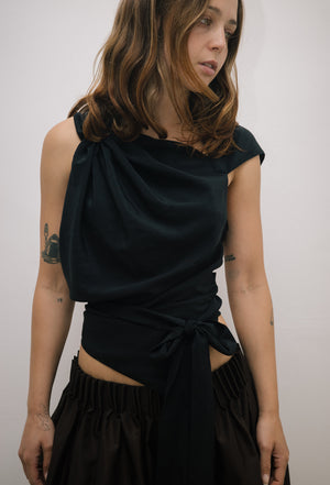 Emma Jing's Eva Top - Black