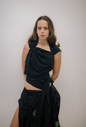 Emma Jing's Eva Top - Black