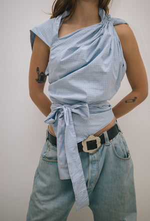 Emma Jing's Eva Top - Blue