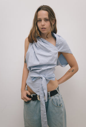 Emma Jing's Eva Top - Blue