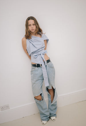 Emma Jing's Eva Top - Blue