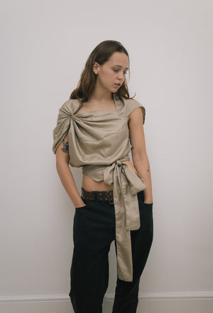Emma Jing's Eva Top - Taupe