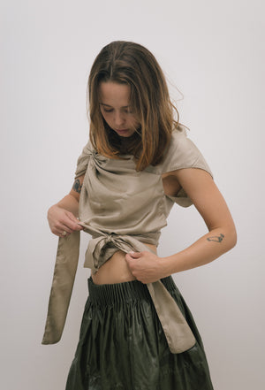 Emma Jing's Eva Top - Taupe