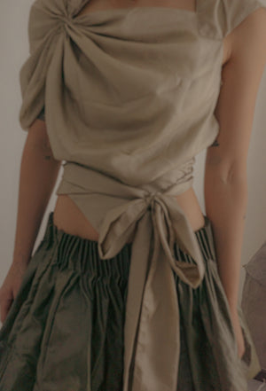 Emma Jing's Eva Top - Taupe