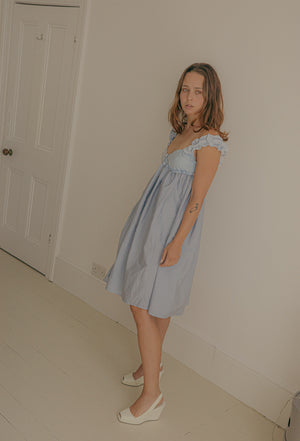 Emma Jing's Picnic Dress - Blue